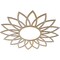 Ekena Millwork Daisy Wood Fretwork Pierced Ceiling Medallion, Hickory, 38"OD x 12 1/2"ID x 1/4"T CMWP38X38X0250DAHI - alternate 4